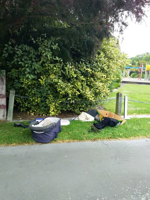 Rubbish/Recycling — a report photo