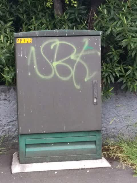 Graffiti, a report photo