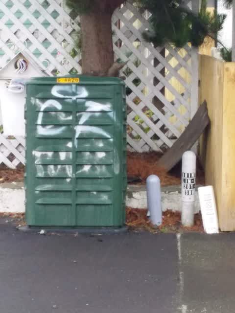 Graffiti, a report photo