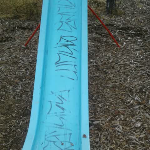 Graffiti, a report photo