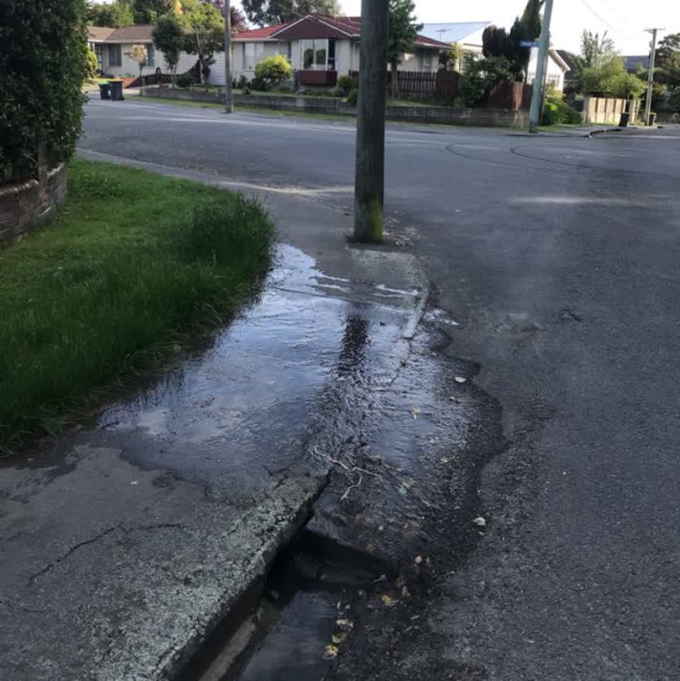 The photograph attached to this water supply report