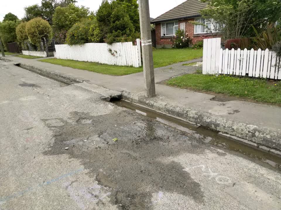 The photograph attached to this water supply report