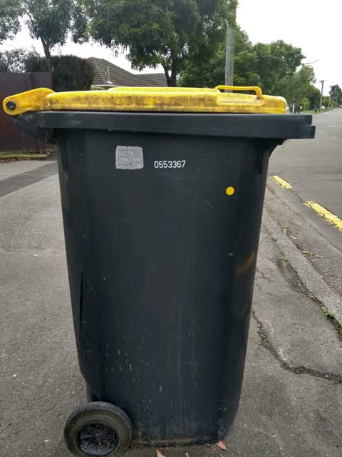Rubbish/Recycling, a report photo