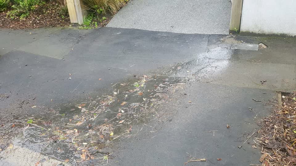 The photograph attached to this water supply report