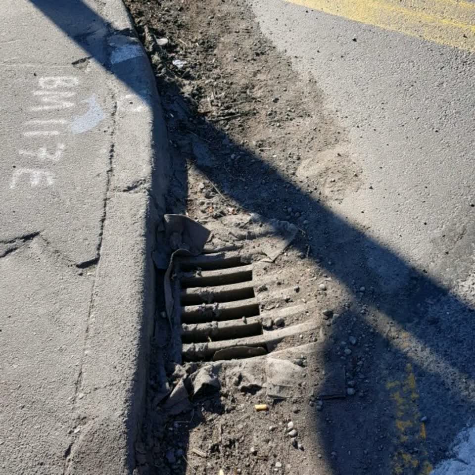 The photograph attached to this wastewater/stormwater report