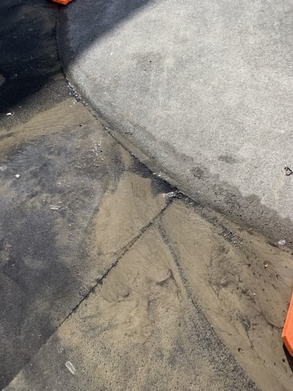 The photograph attached to this water supply report