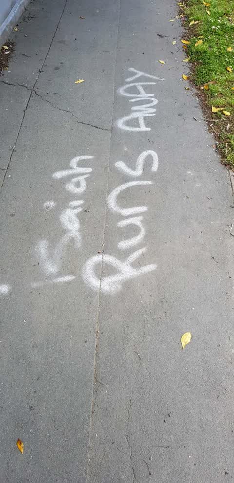 Graffiti — a report photo