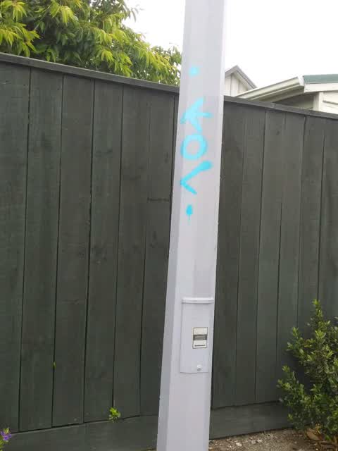 Graffiti, a report photo