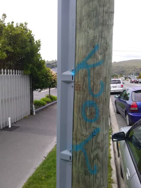 Graffiti, a report photo