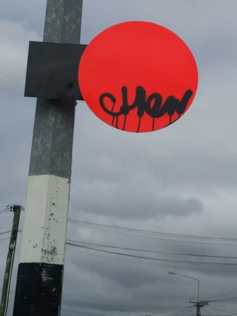 Graffiti, a report photo