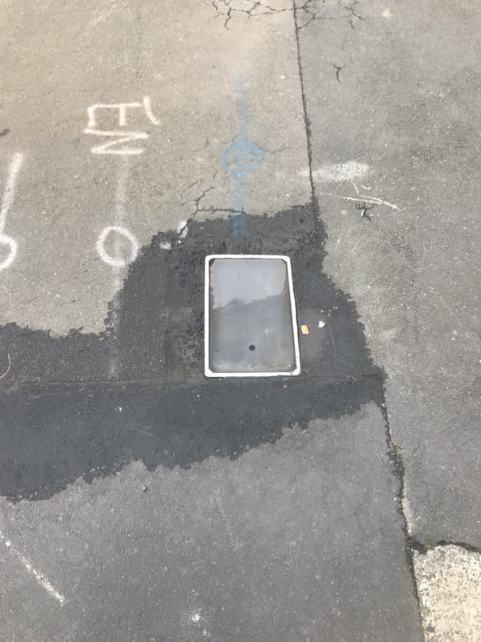 The photograph attached to this water supply report