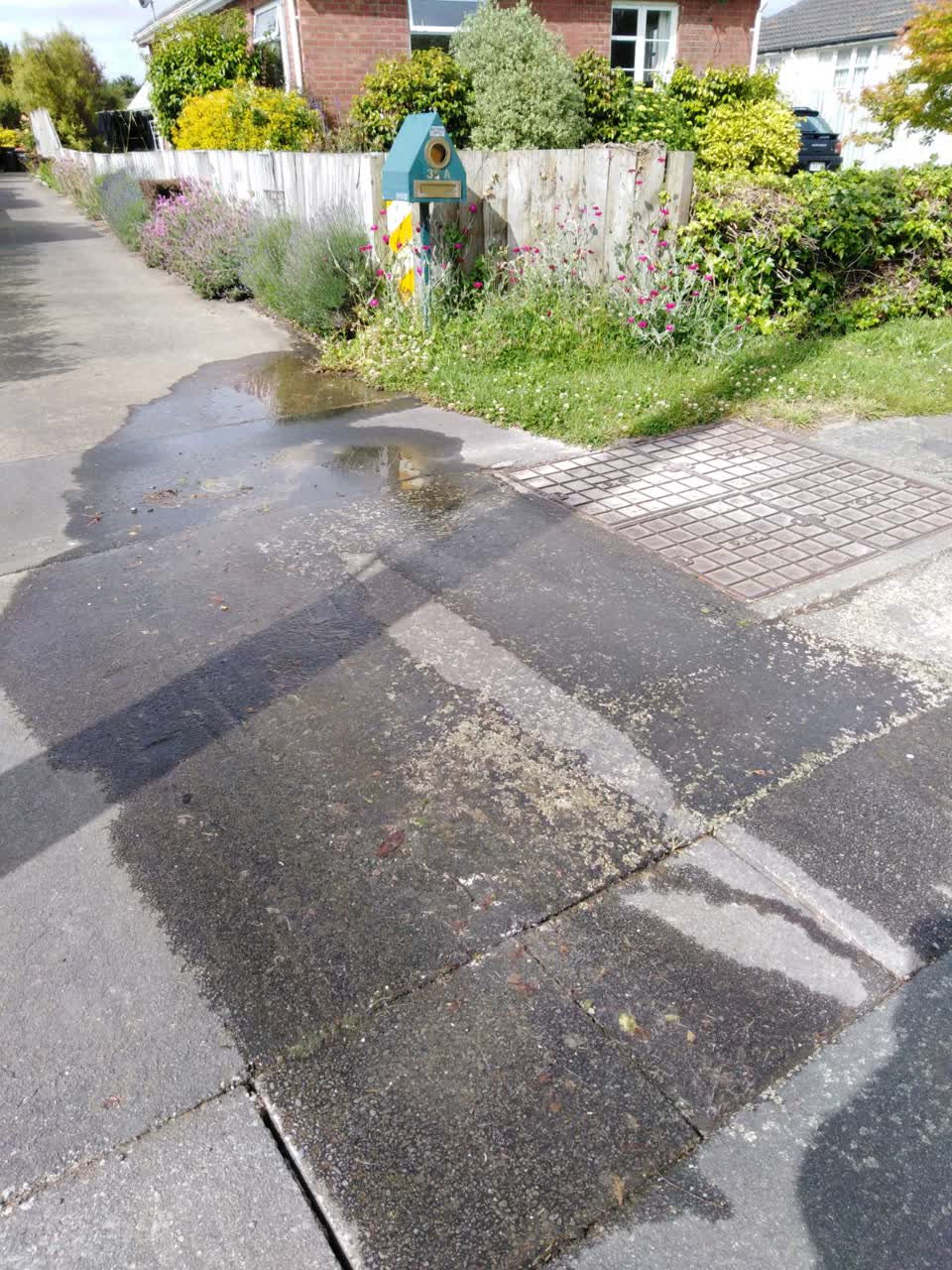 The photograph attached to this water supply report