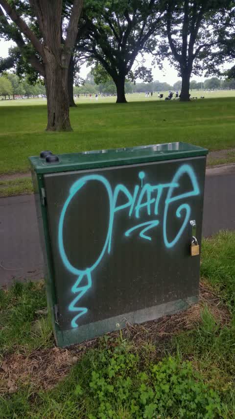 Graffiti, a report photo