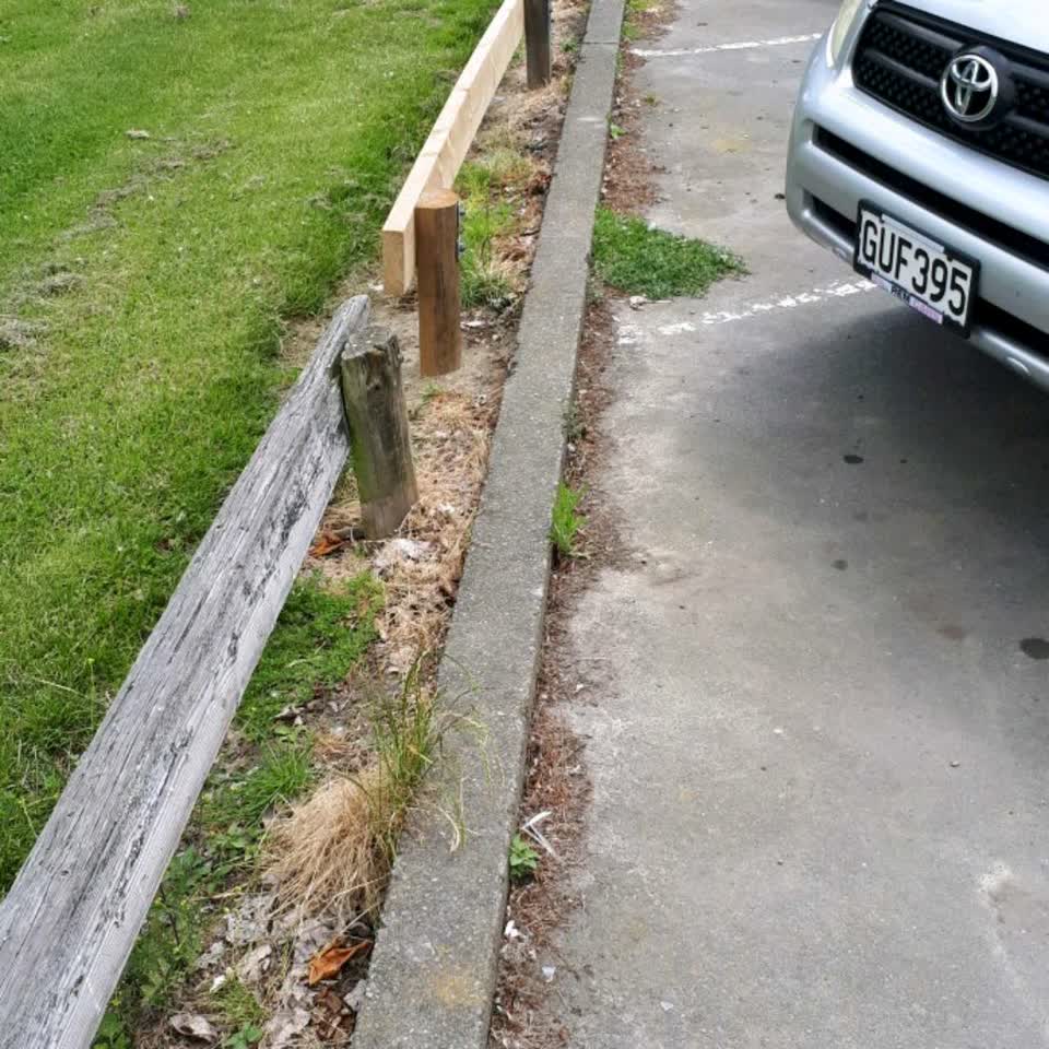 The photograph attached to this parks report