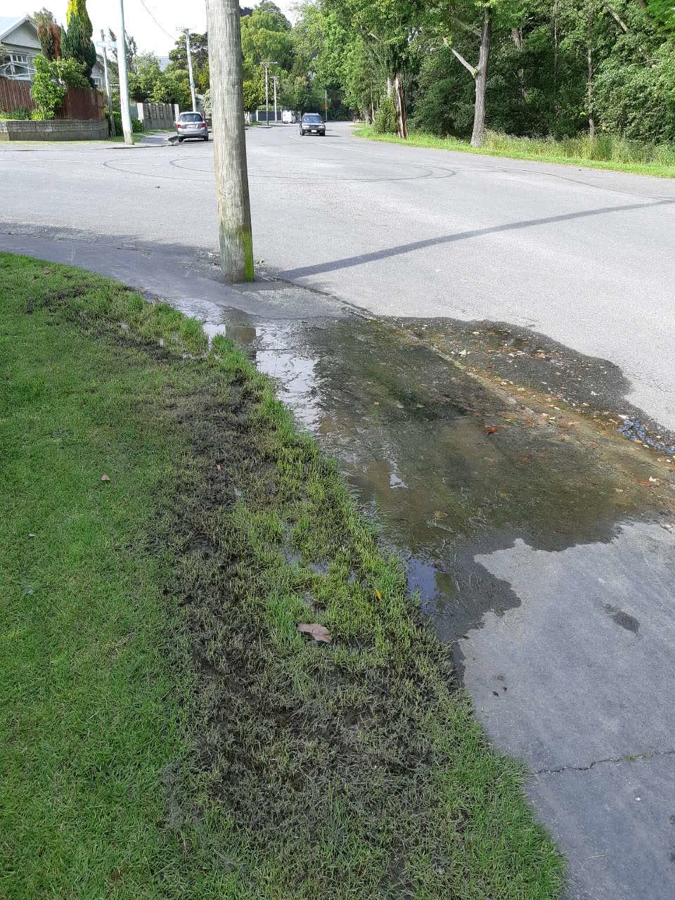 The photograph attached to this water supply report