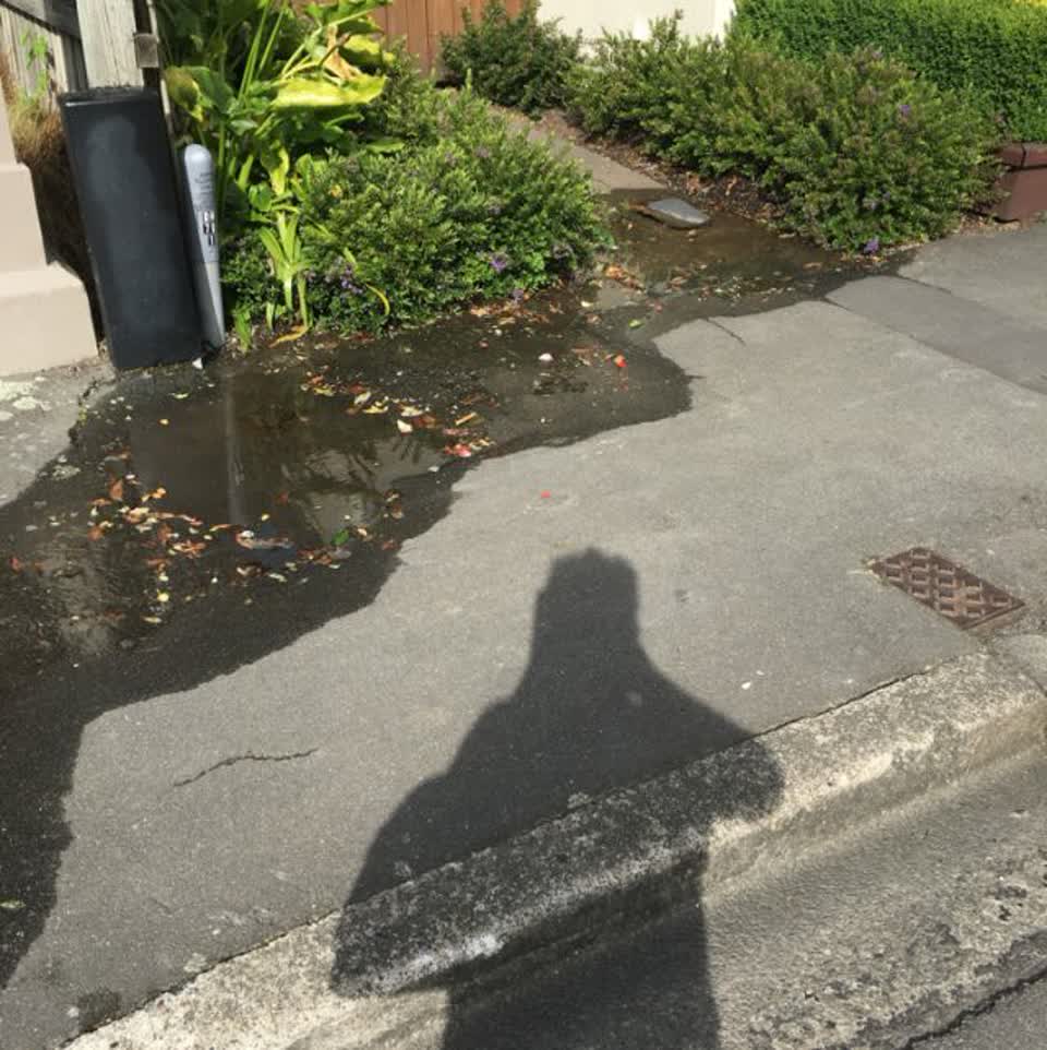 The photograph attached to this water supply report
