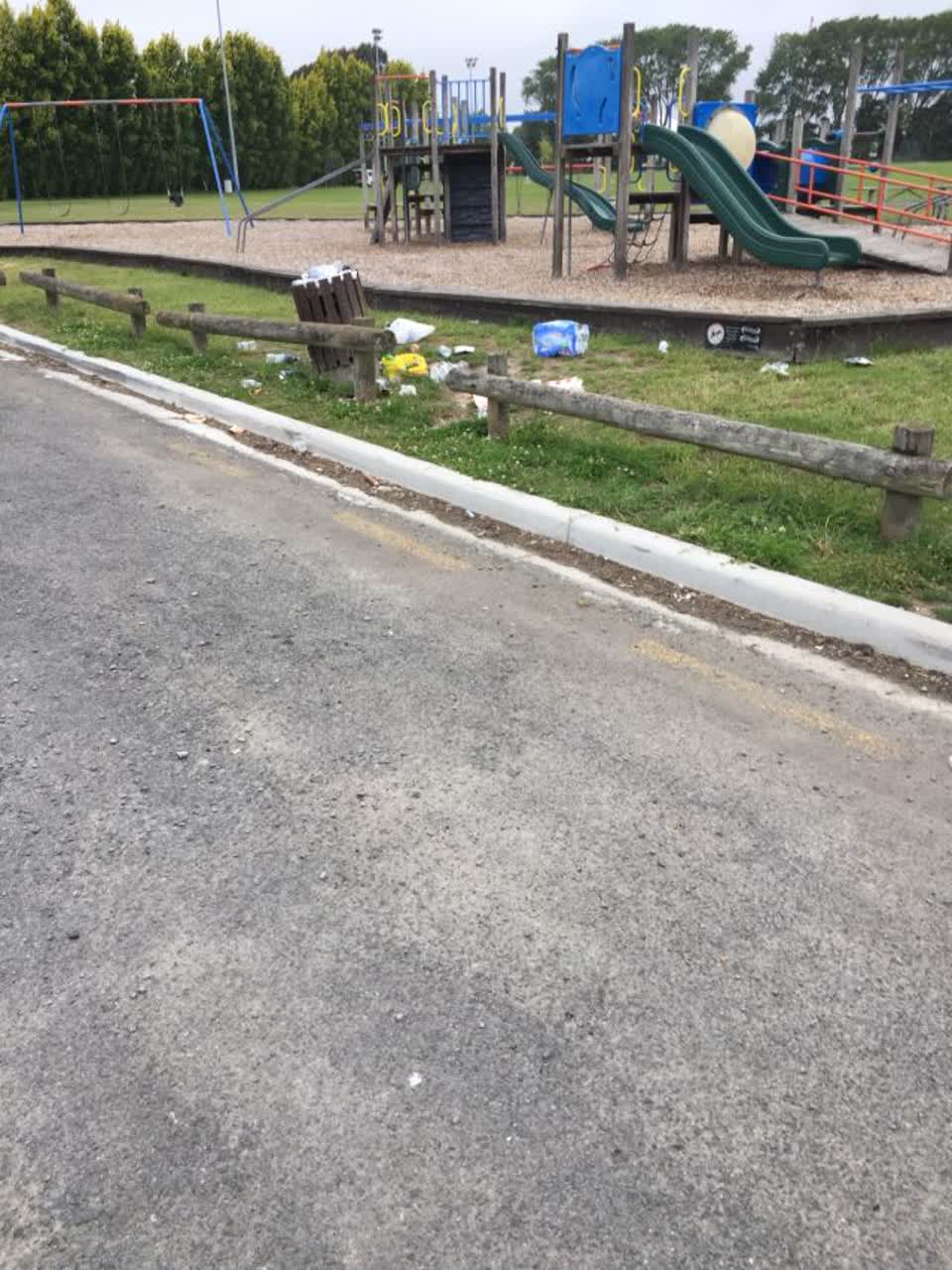 The photograph attached to this parks report
