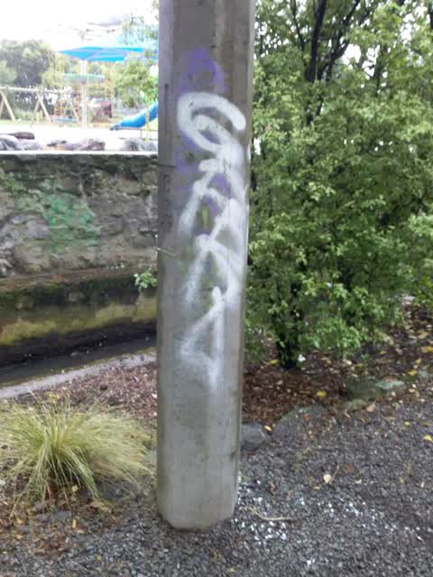 Graffiti — a report photo