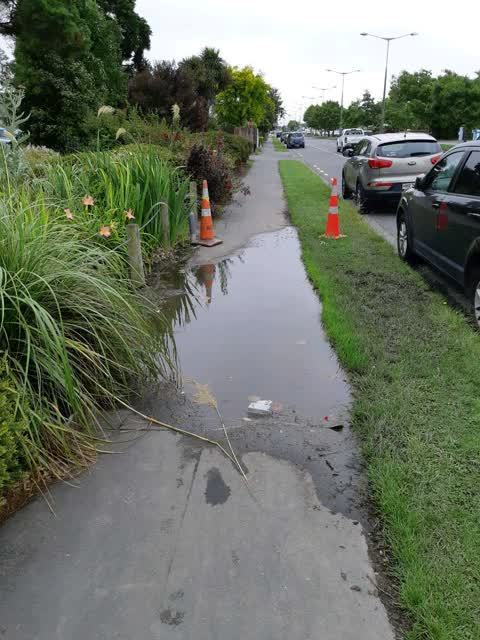 Flooding, a report photo