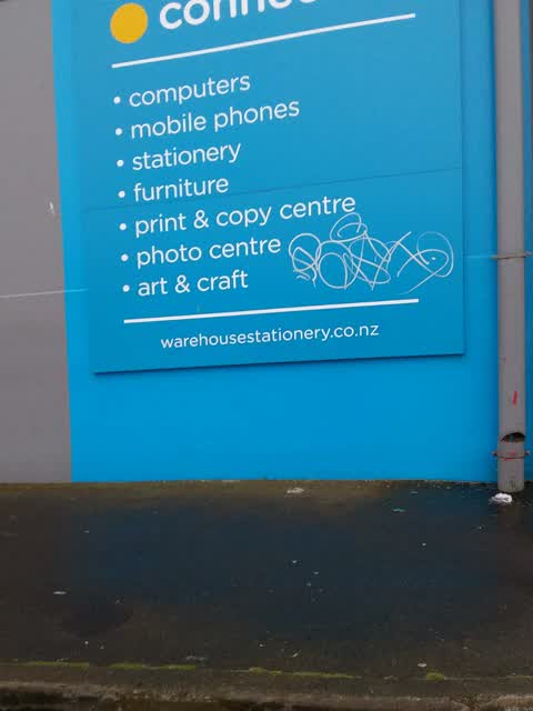 Graffiti, a report photo