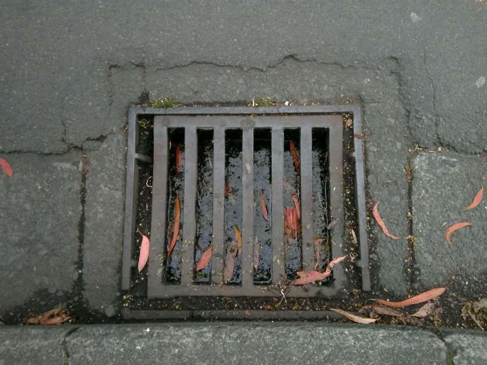 The photograph attached to this wastewater/stormwater report