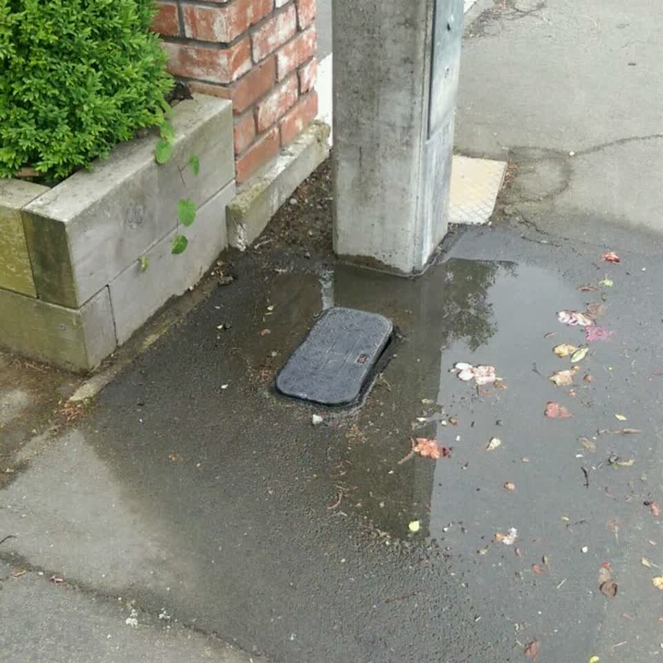 The photograph attached to this water supply report