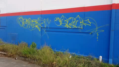 Graffiti, a report photo