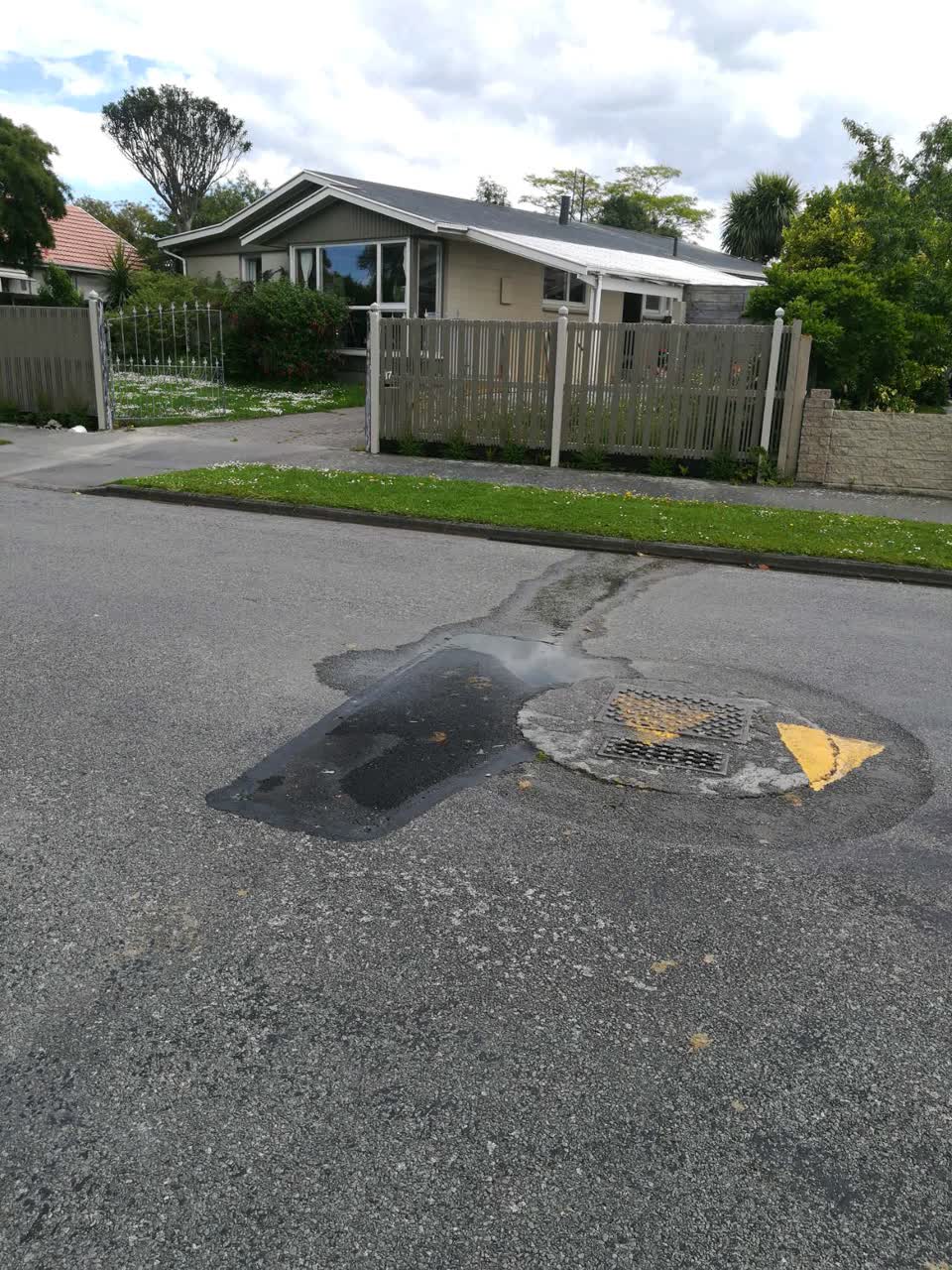 The photograph attached to this water supply report