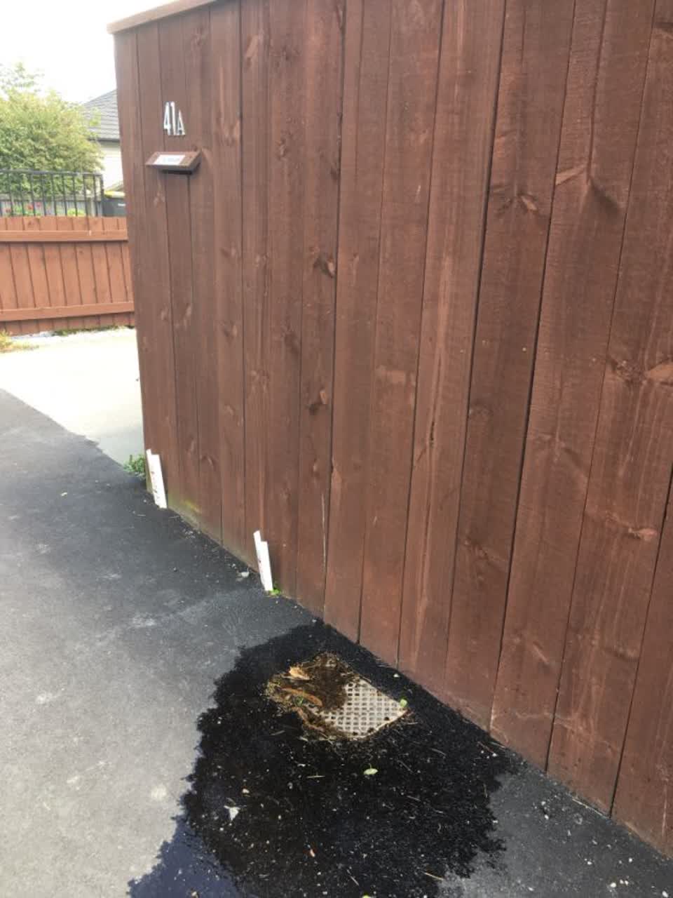 The photograph attached to this water supply report