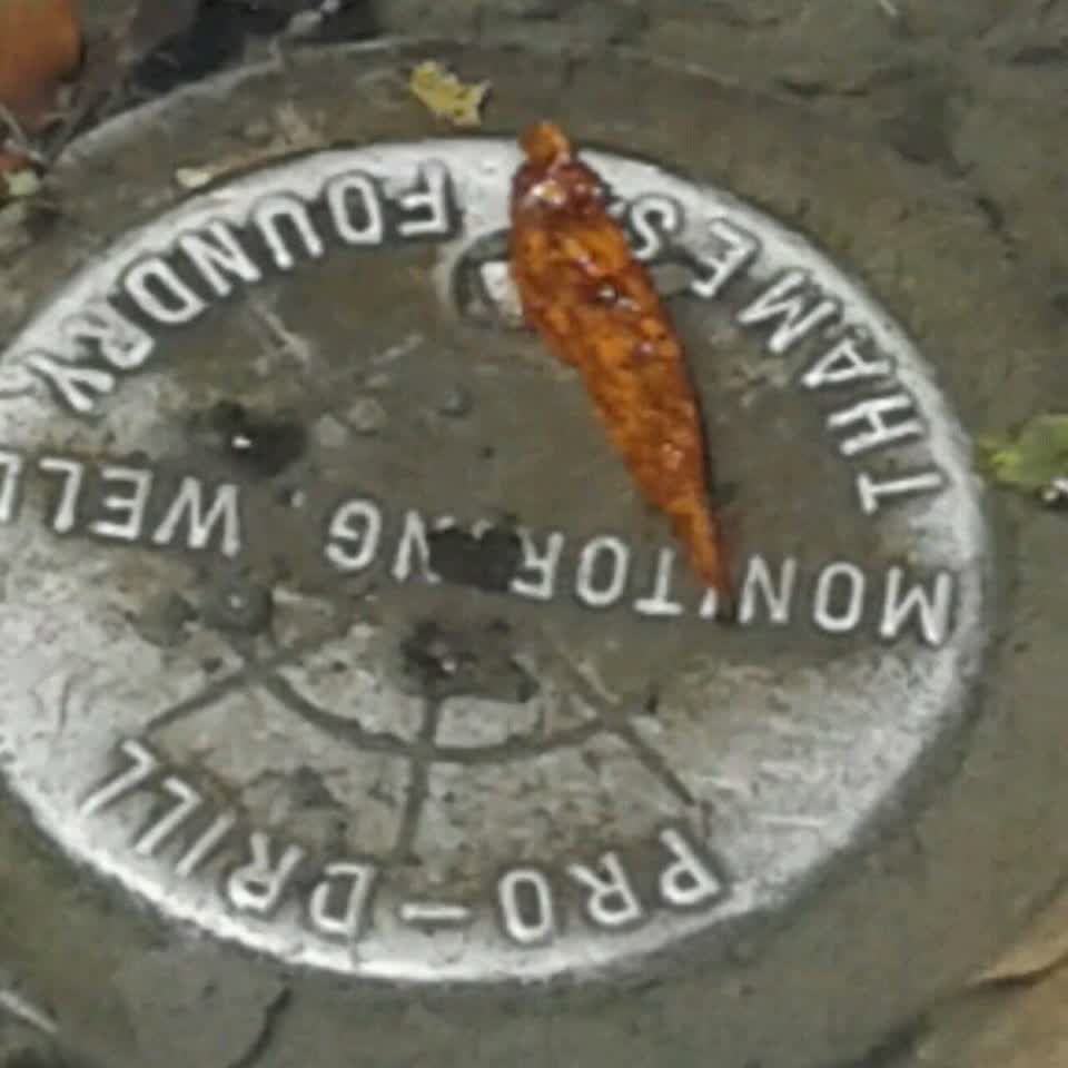 The photograph attached to this wastewater/stormwater report