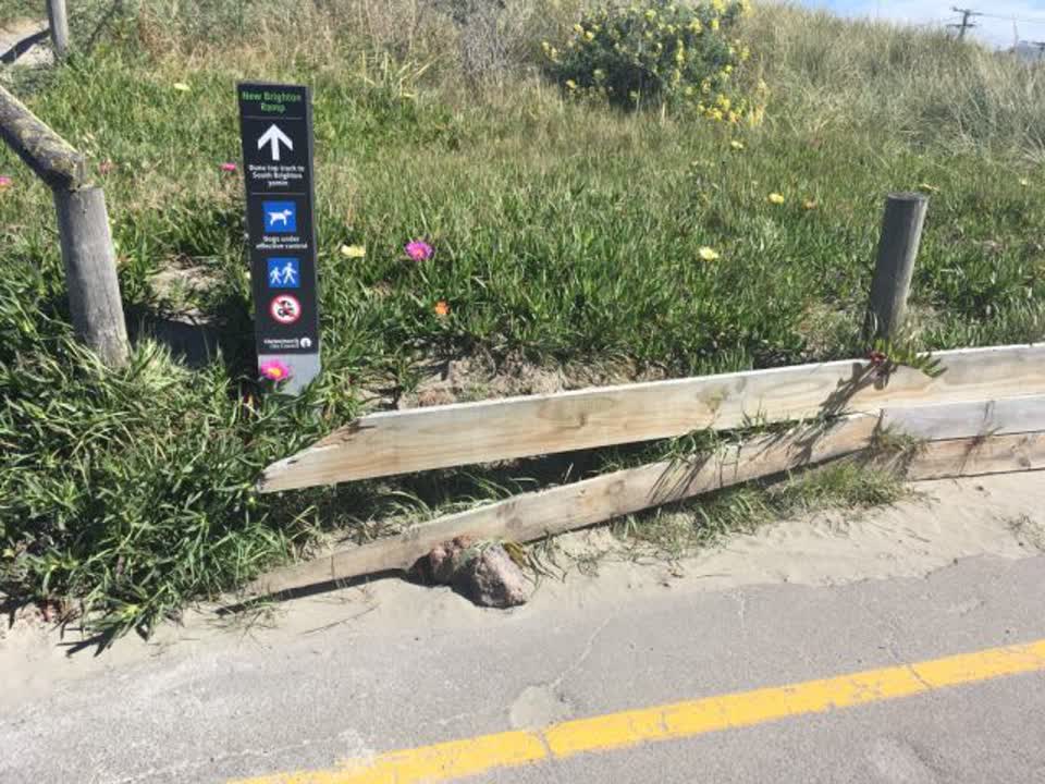 The photograph attached to this parks report
