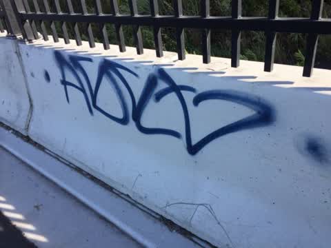 Graffiti, a report photo