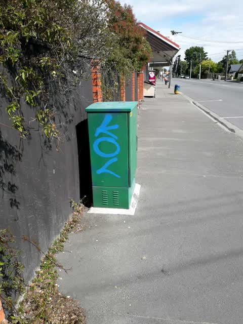 Graffiti, a report photo