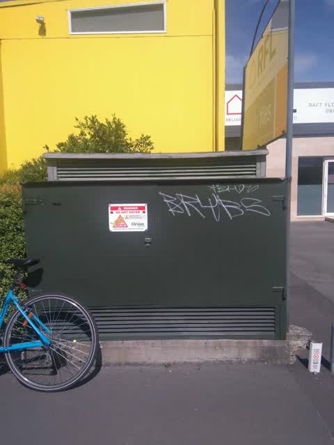 Graffiti, a report photo