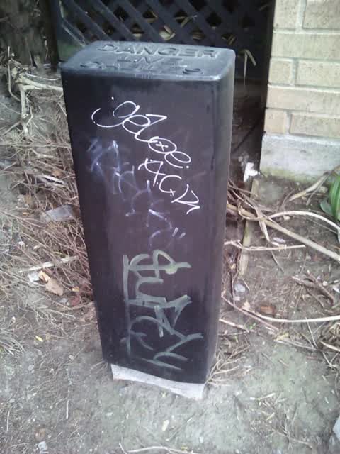 Graffiti, a report photo