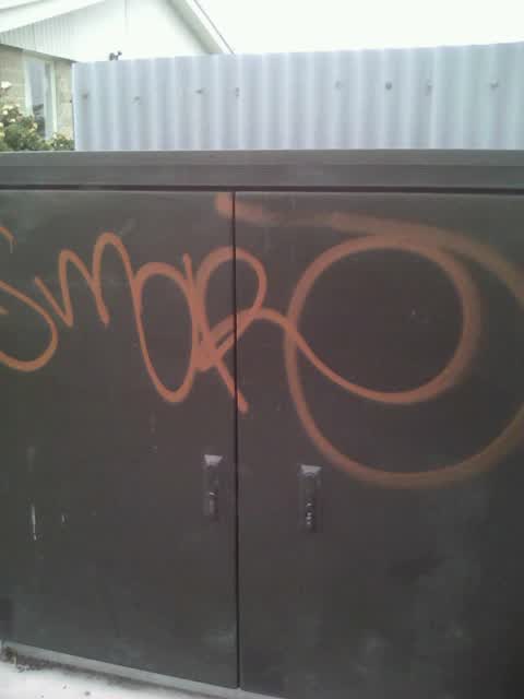 Graffiti, a report photo