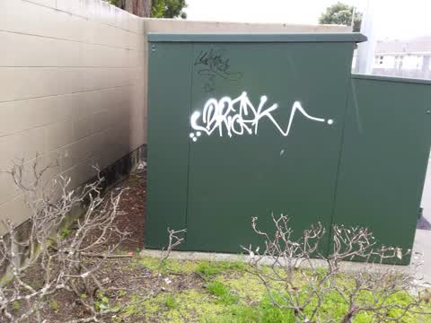 Graffiti, a report photo