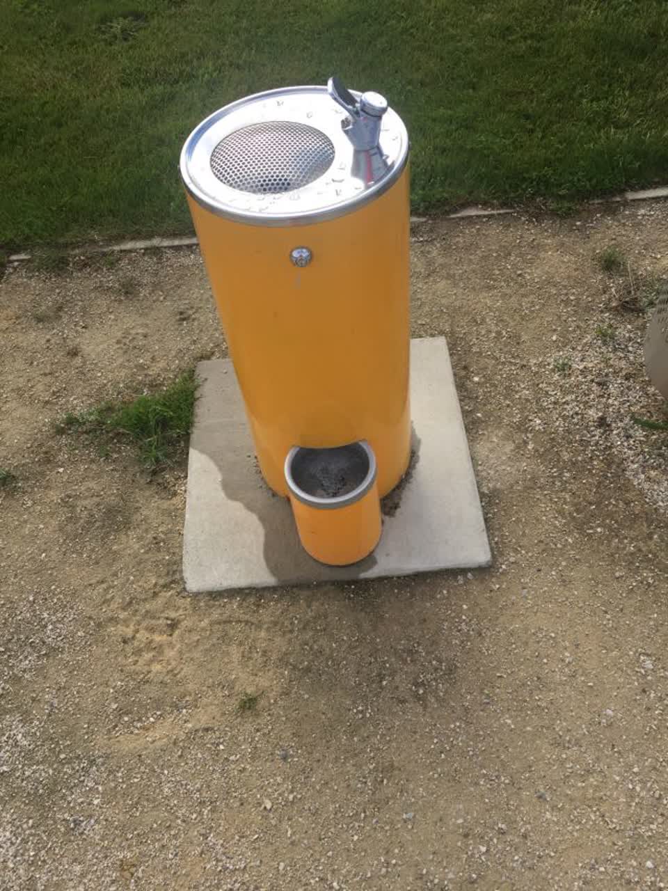 The photograph attached to this parks report