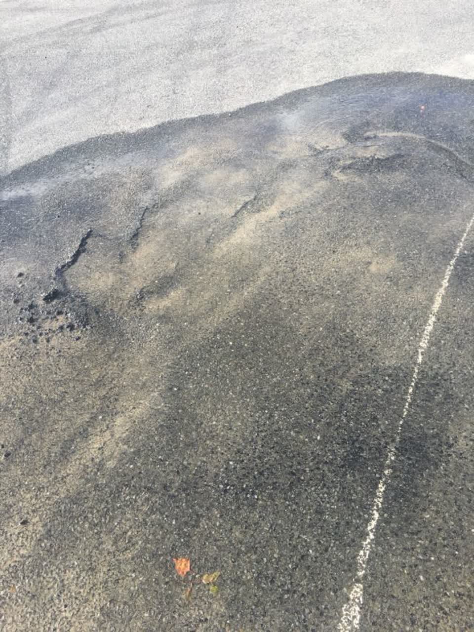 The photograph attached to this water supply report