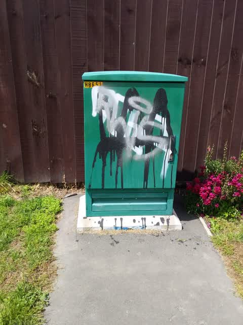 Graffiti, a report photo