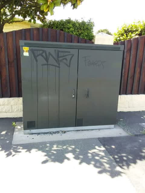 Graffiti, a report photo