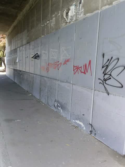 Graffiti, a report photo
