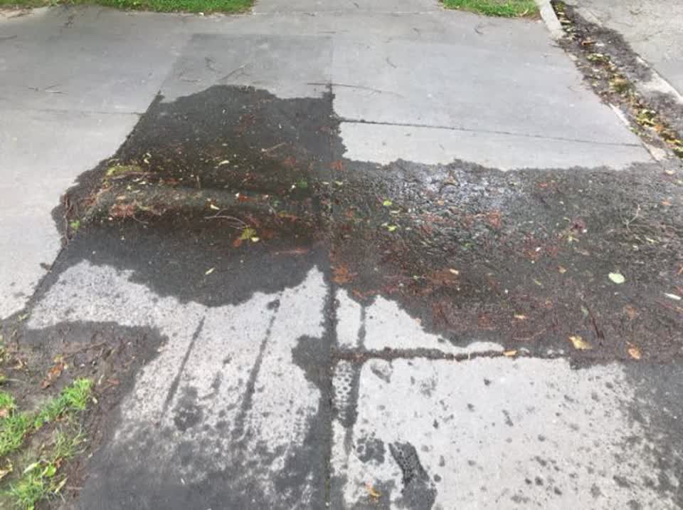 The photograph attached to this water supply report