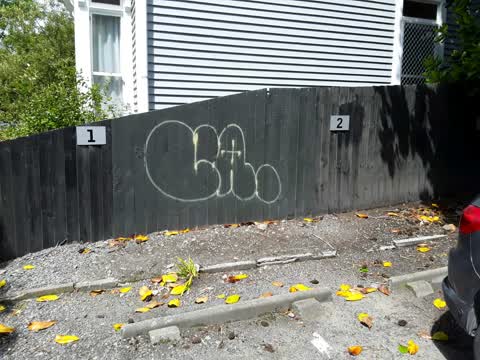 Graffiti, a report photo