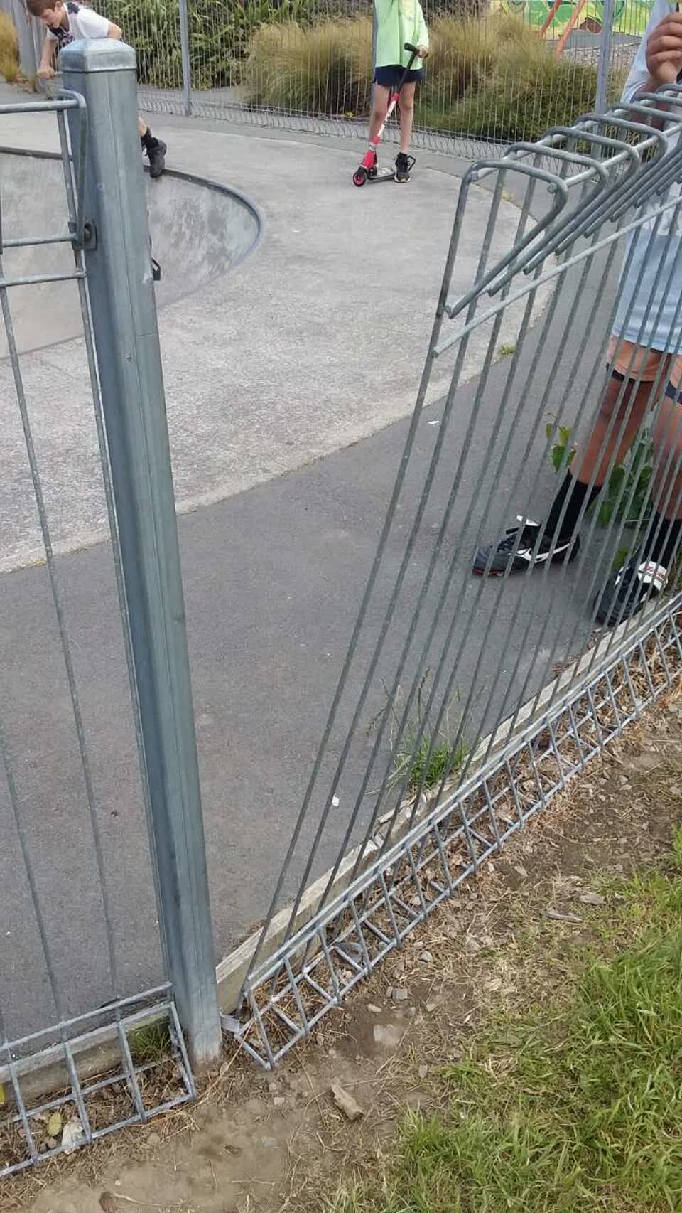 The photograph attached to this parks report