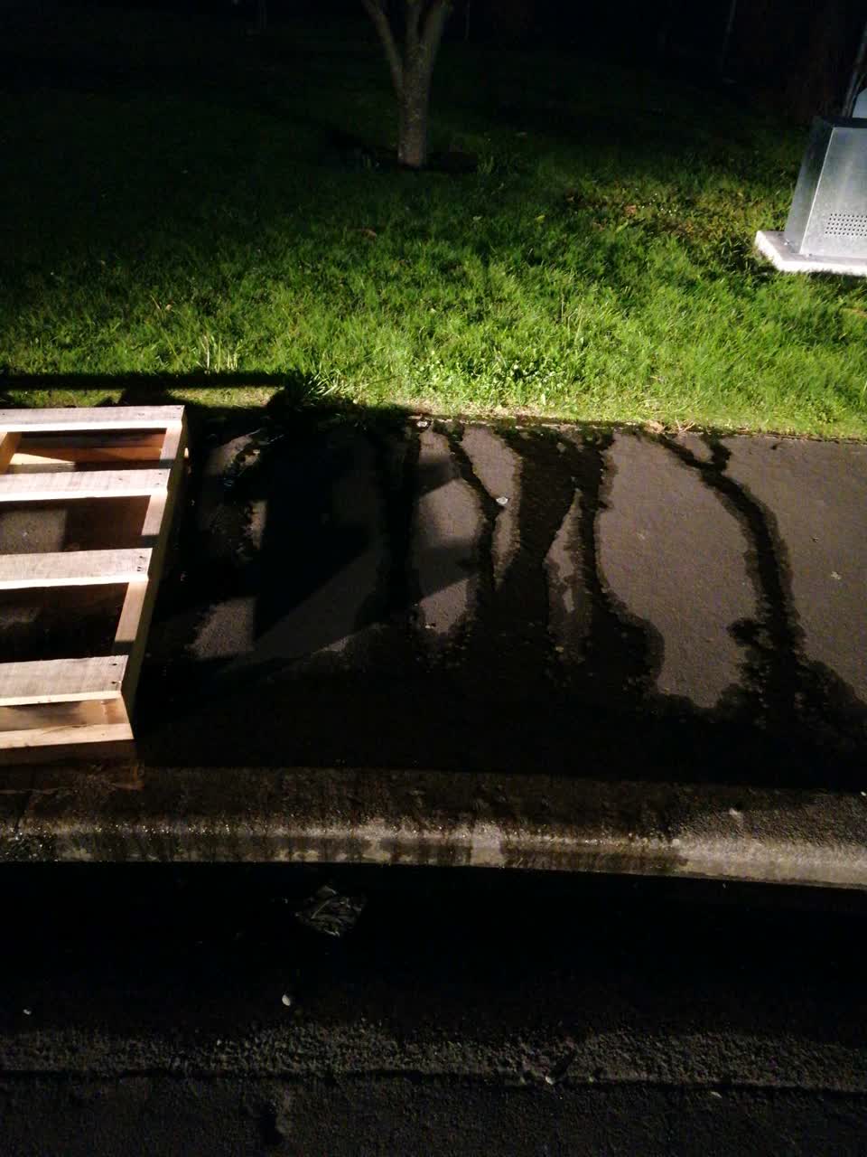 The photograph attached to this water supply report