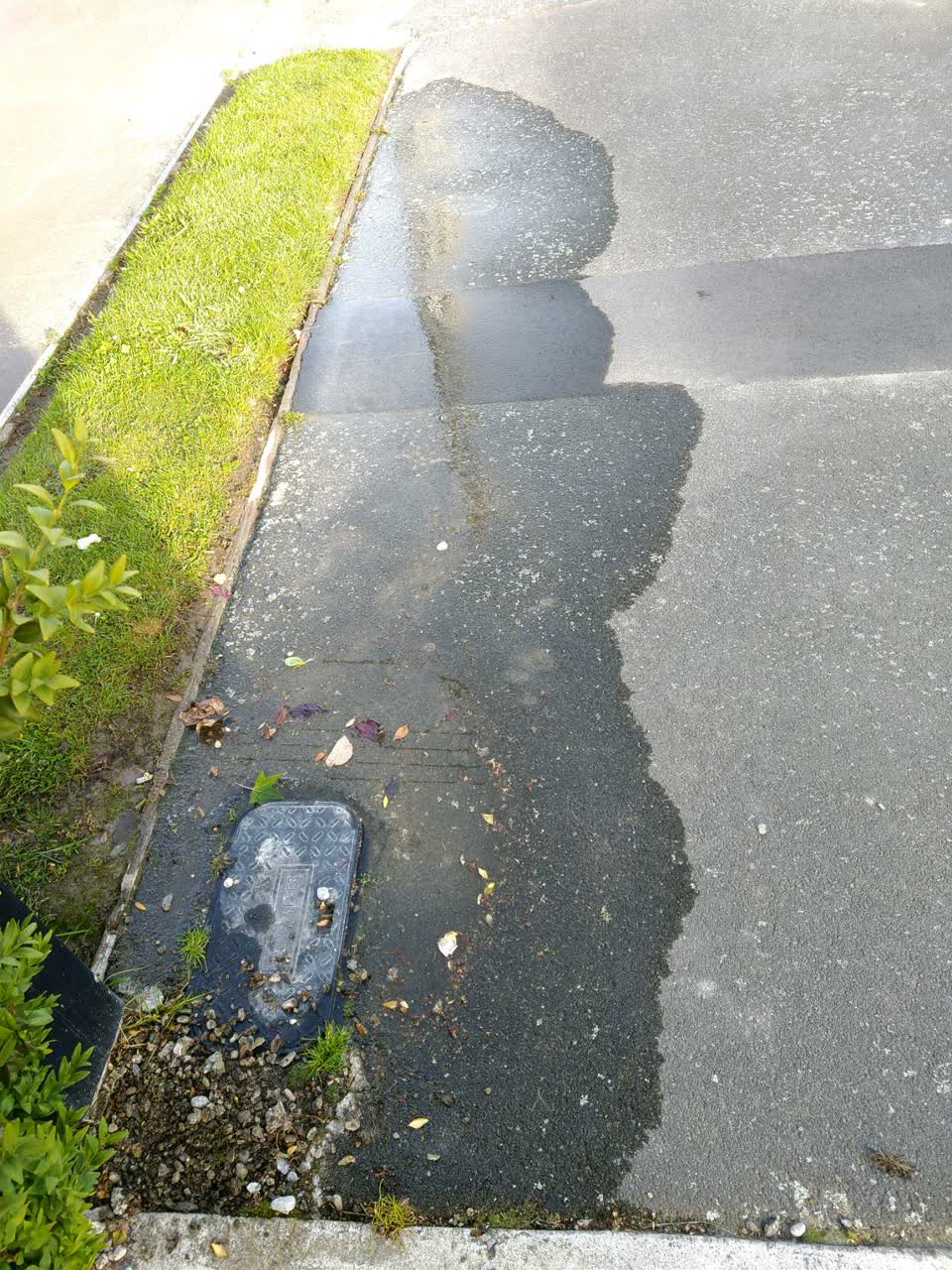 The photograph attached to this water supply report