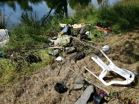 Rubbish/Recycling — a report photo