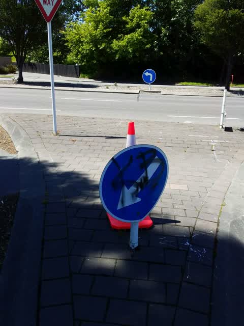 Graffiti, a report photo