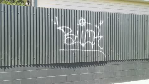 Graffiti, a report photo